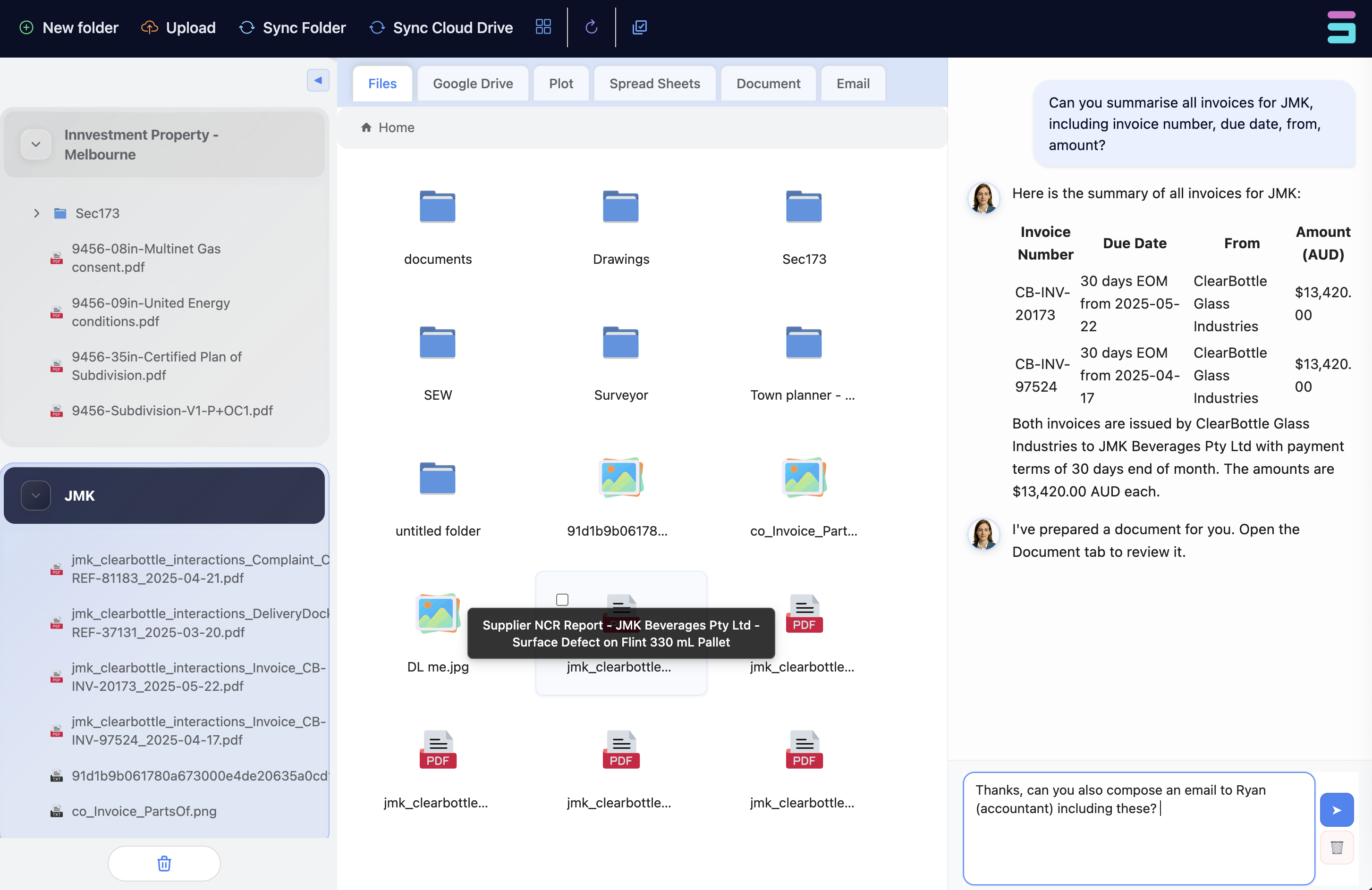 Edge Intelligence interface overview